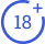 18+